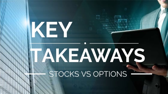 comparison options or stocks key takeaways