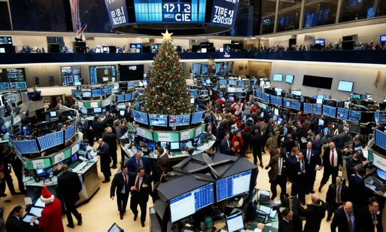 is the stock market open on christmas eve